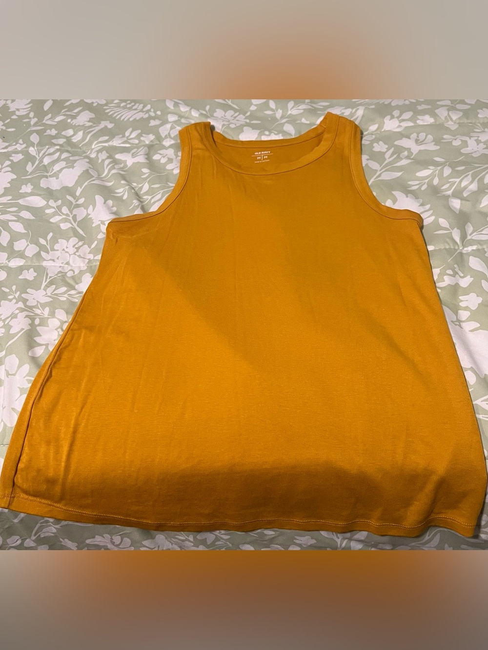 🧡 Old Navy Mustard Sleeveless Swing Top